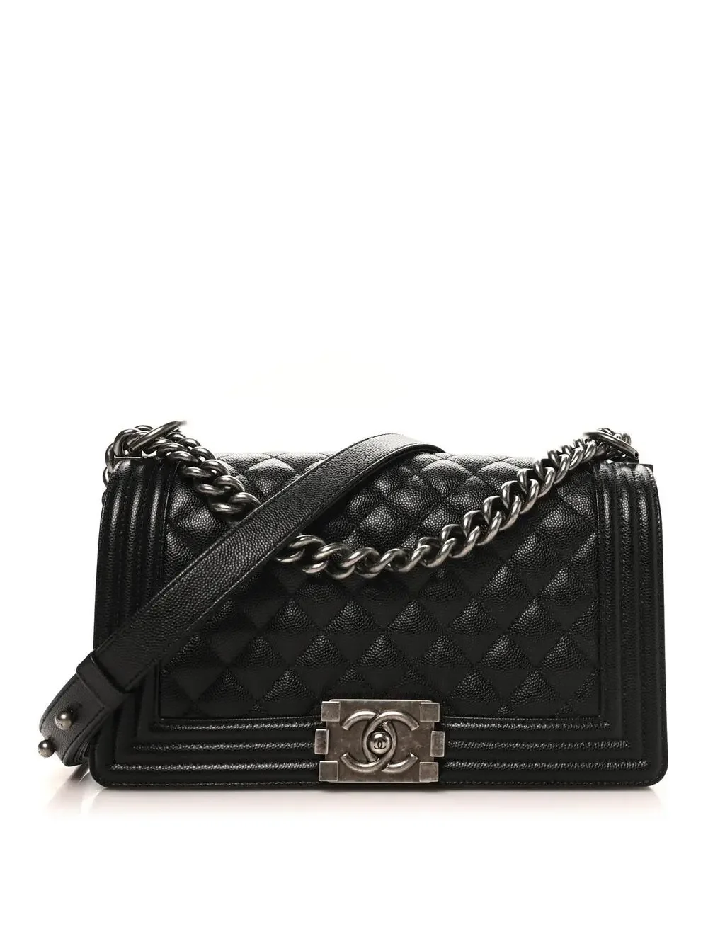 Chanel Caviar Quilted Medium Boy Flap #270172C59B